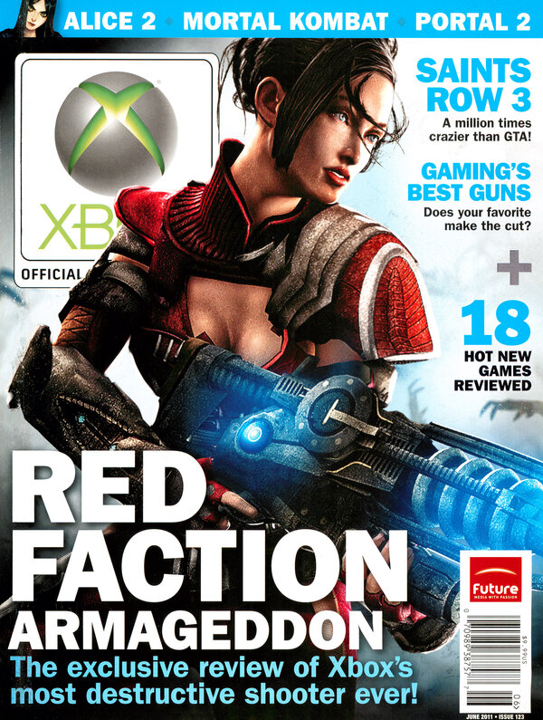 Official Xbox Magazine Issue 123 (June 2011) cover